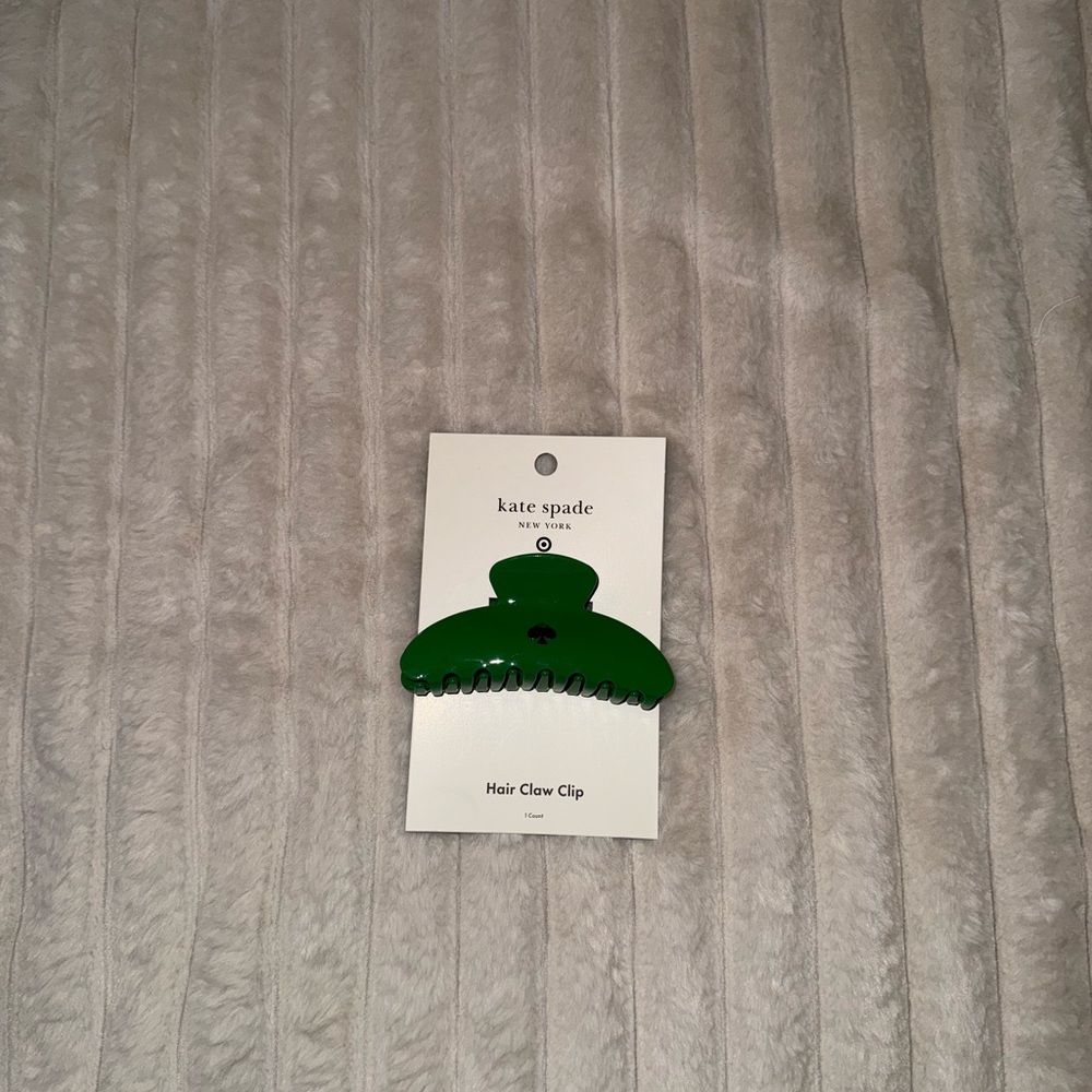 Kate Spade Vibrant Green Hair Claw